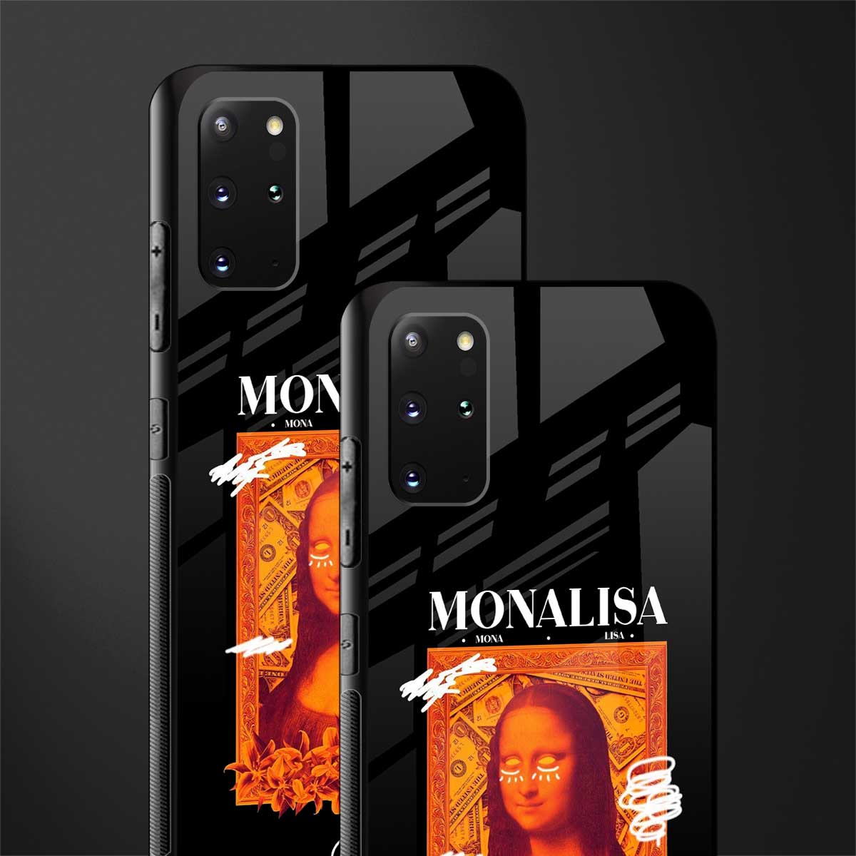sassy mona lisa glass case for samsung galaxy s20 plus image-2