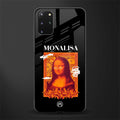 sassy mona lisa glass case for samsung galaxy s20 plus image