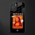 sassy mona lisa glass case for redmi note 10 image