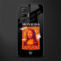 sassy mona lisa glass case for vivo x70 image