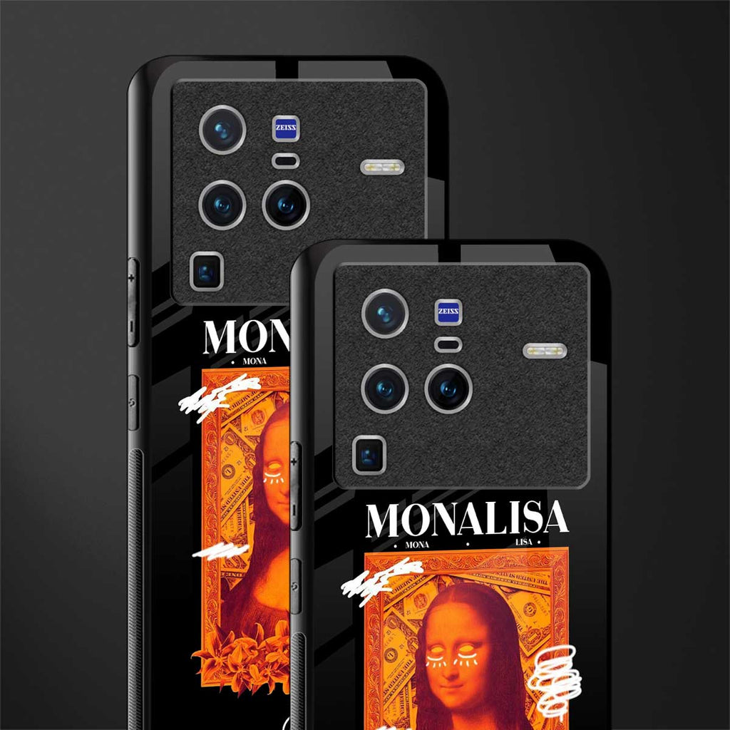 sassy mona lisa glass case for vivo x80 pro 5g image-2
