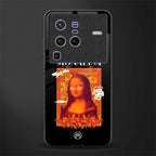 sassy mona lisa glass case for vivo x80 pro 5g image