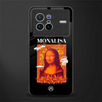 sassy mona lisa glass case for vivo x80 image