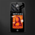 sassy mona lisa back phone cover | glass case for oneplus 10t