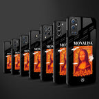 sassy mona lisa glass case for samsung galaxy a51 image-3