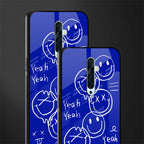 sassy smiley faces glass case for oppo reno 2z image-2