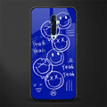 sassy smiley faces glass case for oppo reno 2z image