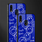 sassy smiley faces glass case for samsung galaxy a30 image-2