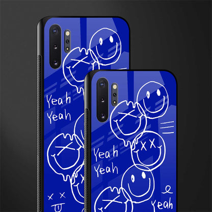 sassy smiley faces glass case for samsung galaxy note 10 plus image-2