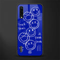 sassy smiley faces glass case for mi a3 redmi a3 image
