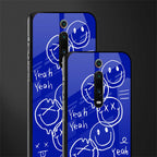 sassy smiley faces glass case for redmi k20 pro image-2