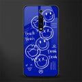 sassy smiley faces glass case for redmi k20 pro image