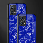 sassy smiley faces glass case for realme 9 pro plus 5g image-2