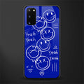 sassy smiley faces glass case for samsung galaxy s20 image