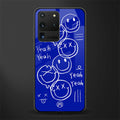 sassy smiley faces glass case for samsung galaxy s20 ultra image