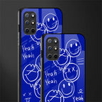 sassy smiley faces glass case for oneplus 8t image-2