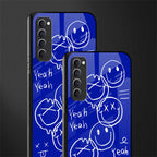 sassy smiley faces glass case for oppo reno 4 pro image-2