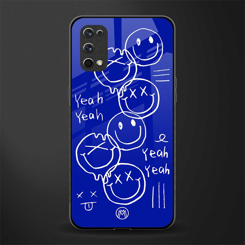 sassy smiley faces glass case for realme x7 pro image