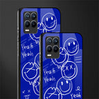 sassy smiley faces glass case for realme 8 pro image-2
