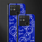 sassy smiley faces back phone cover | glass case for realme narzo 50a