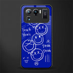 sassy smiley faces glass case for mi 11 ultra 5g image