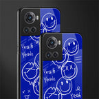 sassy smiley faces back phone cover | glass case for oneplus 10r 5g