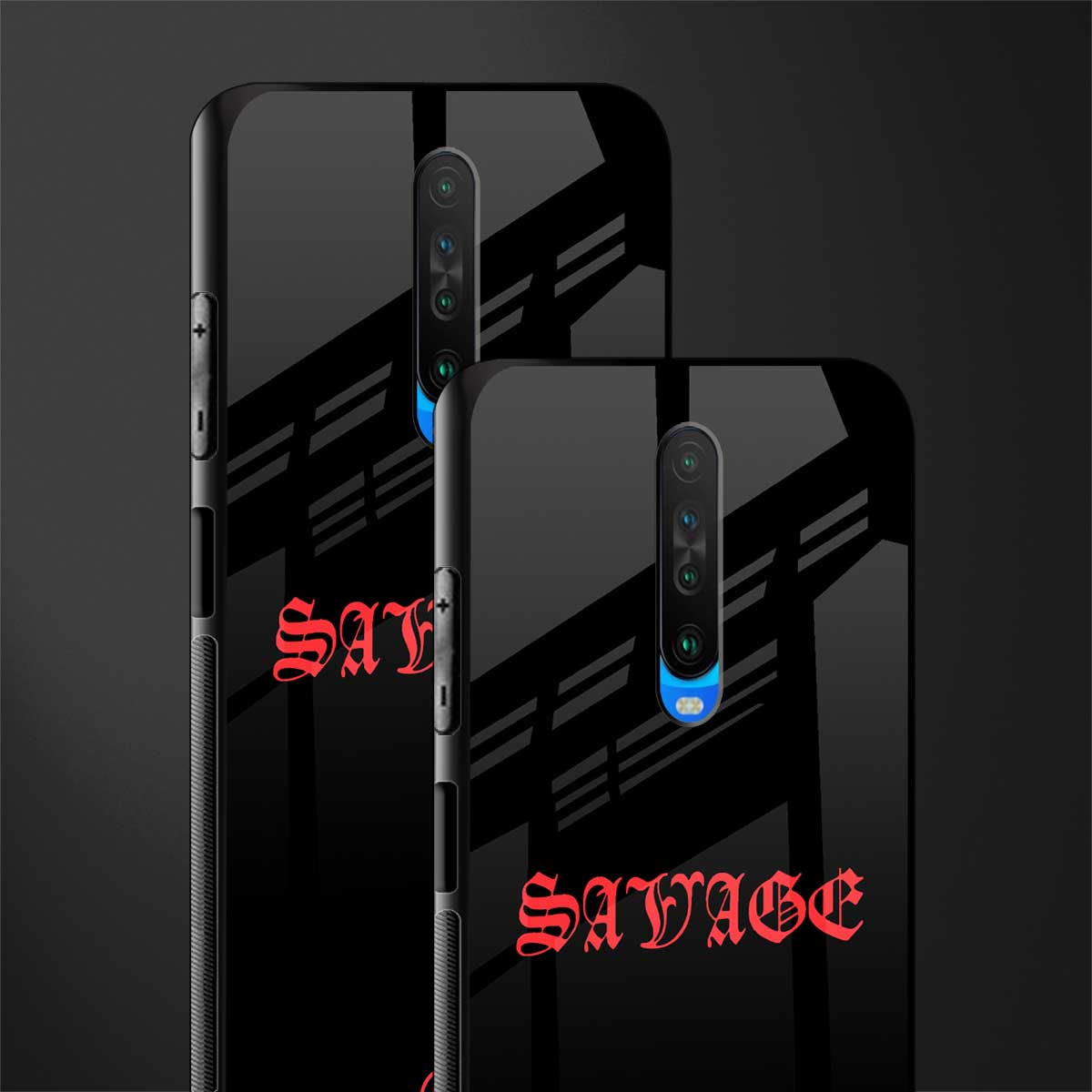 savage glass case for poco x2 image-2