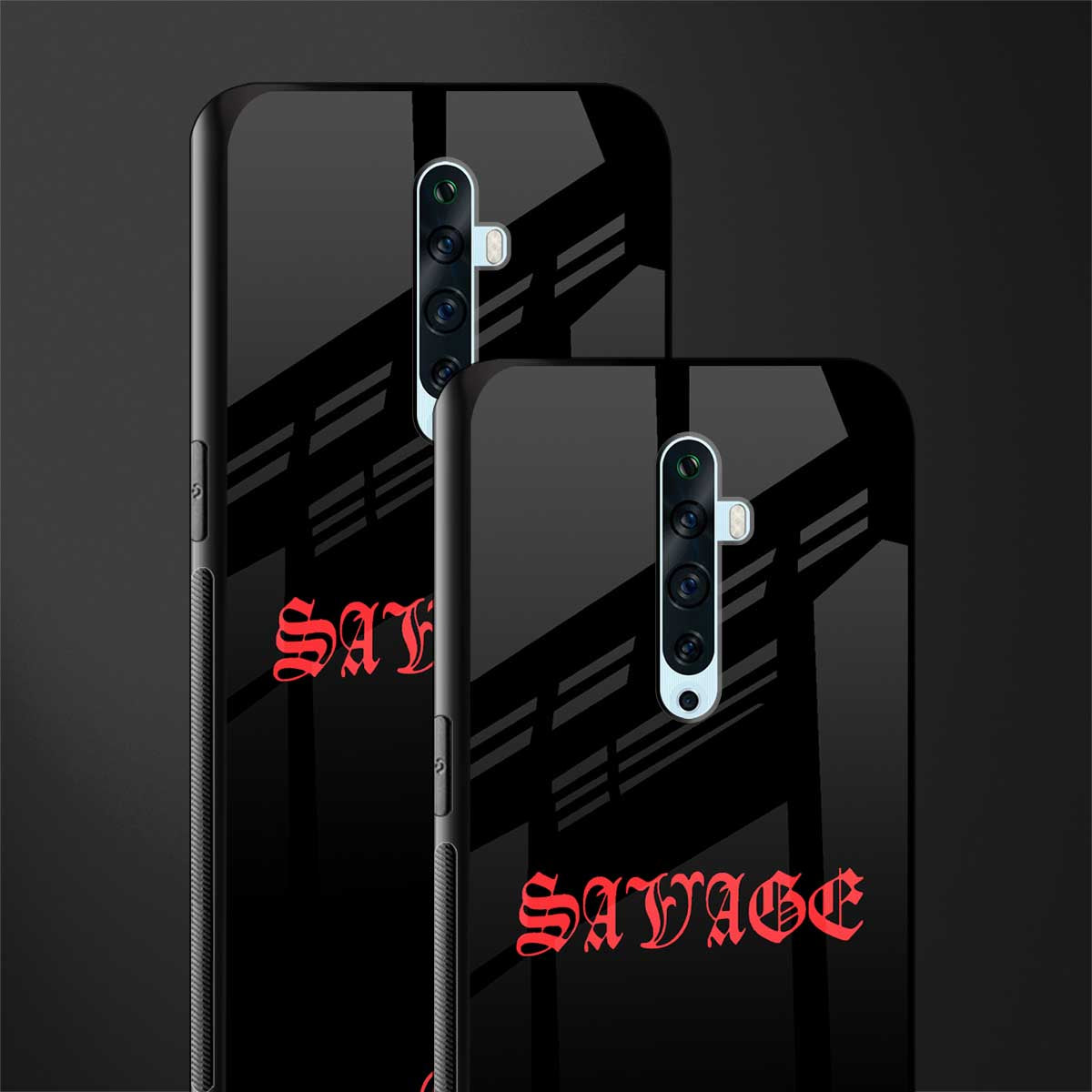 savage glass case for oppo reno 2f image-2