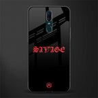 savage glass case for oppo f11 image