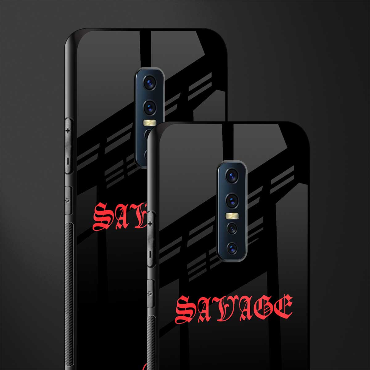 savage glass case for vivo v17 pro image-2