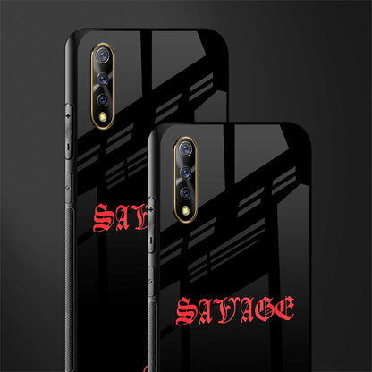 savage glass case for vivo s1 image-2