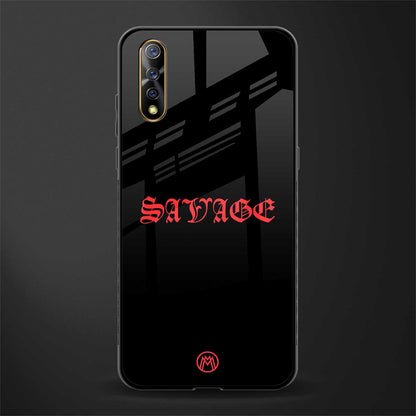 savage glass case for vivo z1x image