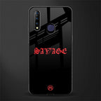 savage glass case for vivo z1 pro image