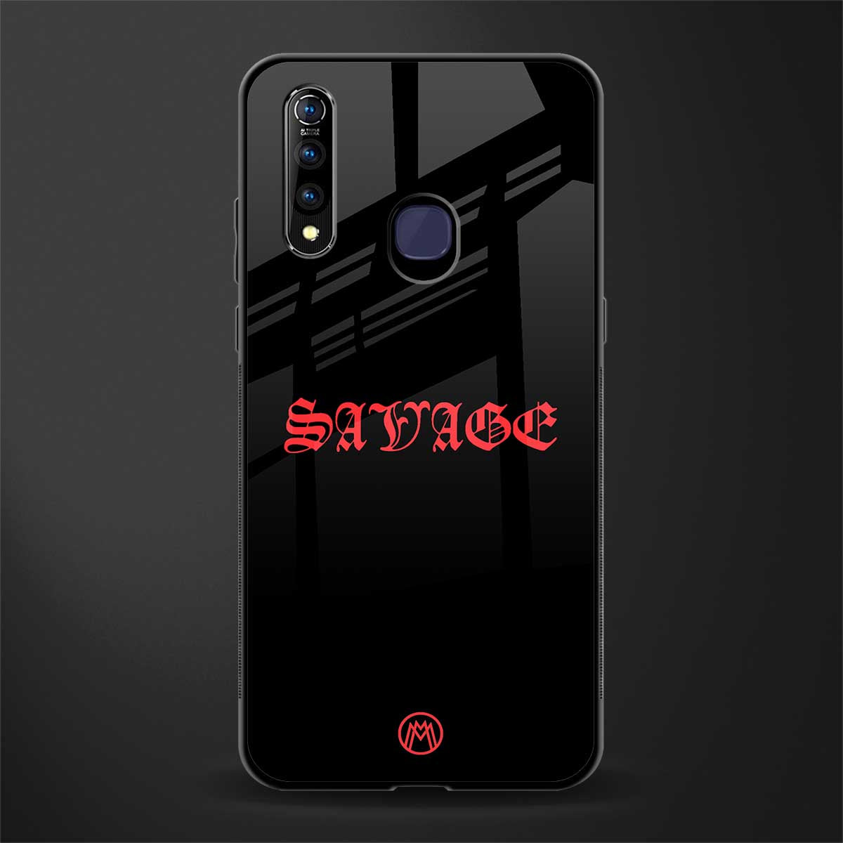 savage glass case for vivo z1 pro image