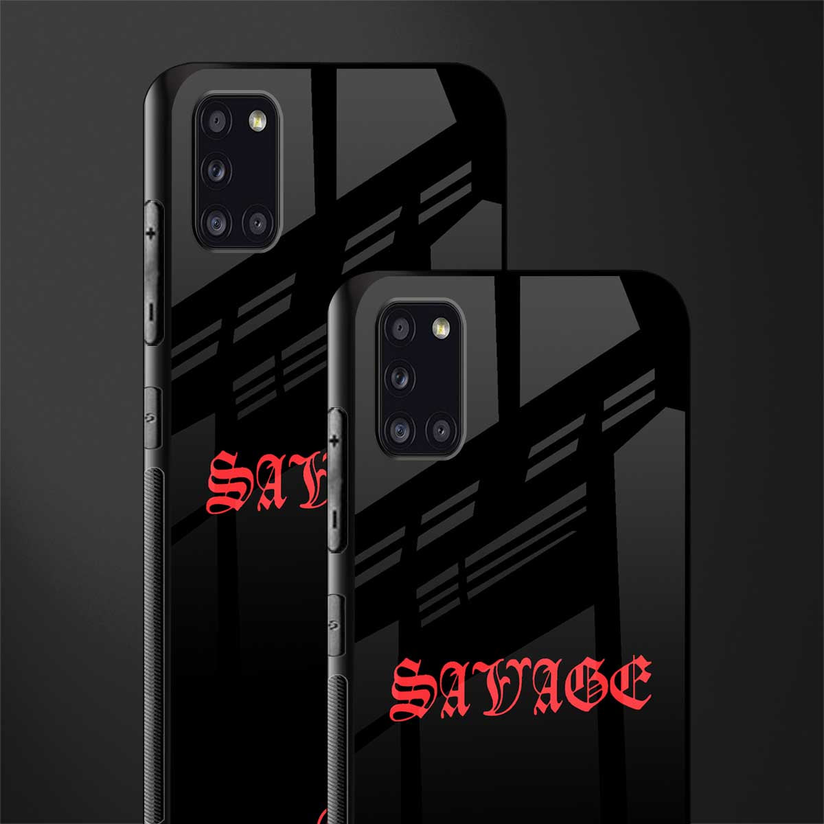 savage glass case for samsung galaxy a31 image-2