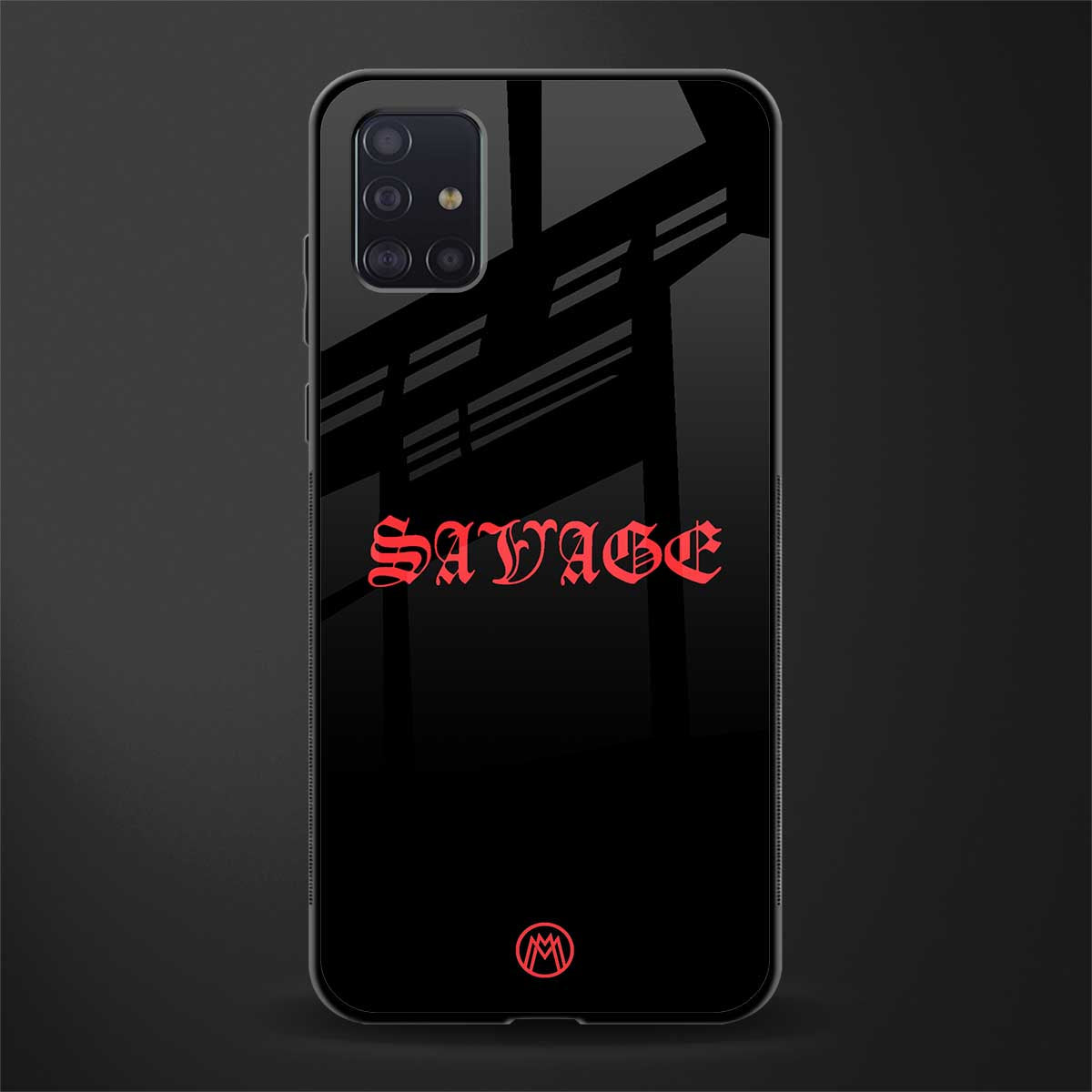 savage glass case for samsung galaxy a71 image