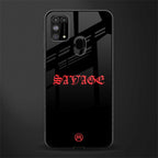 savage glass case for samsung galaxy m31 prime edition image