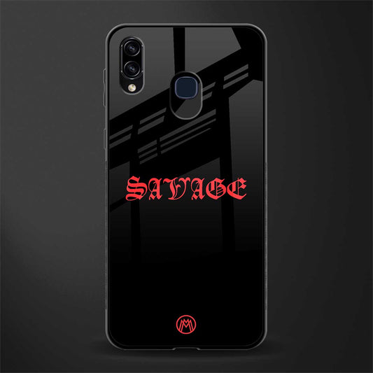 savage glass case for samsung galaxy a20 image