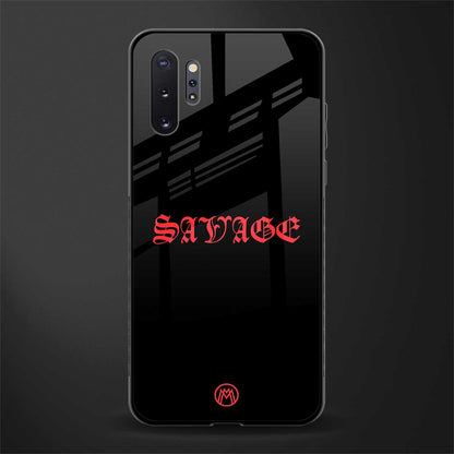 savage glass case for samsung galaxy note 10 plus image