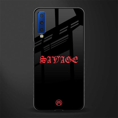 savage glass case for samsung galaxy a7 2018 image