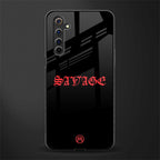 savage glass case for realme 6 image