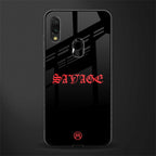 savage glass case for redmi y3 image