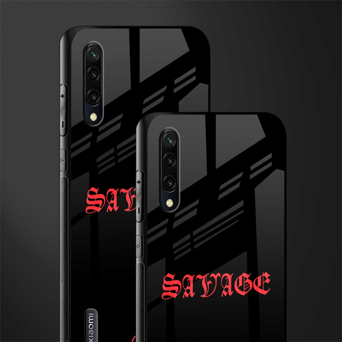 savage glass case for mi a3 redmi a3 image-2