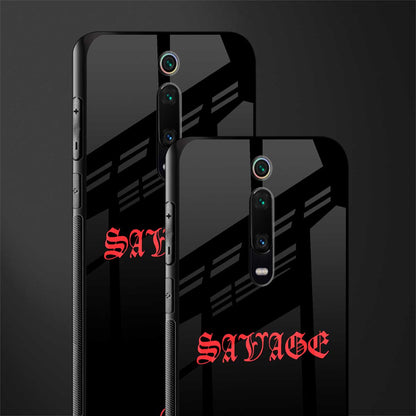 savage glass case for redmi k20 image-2
