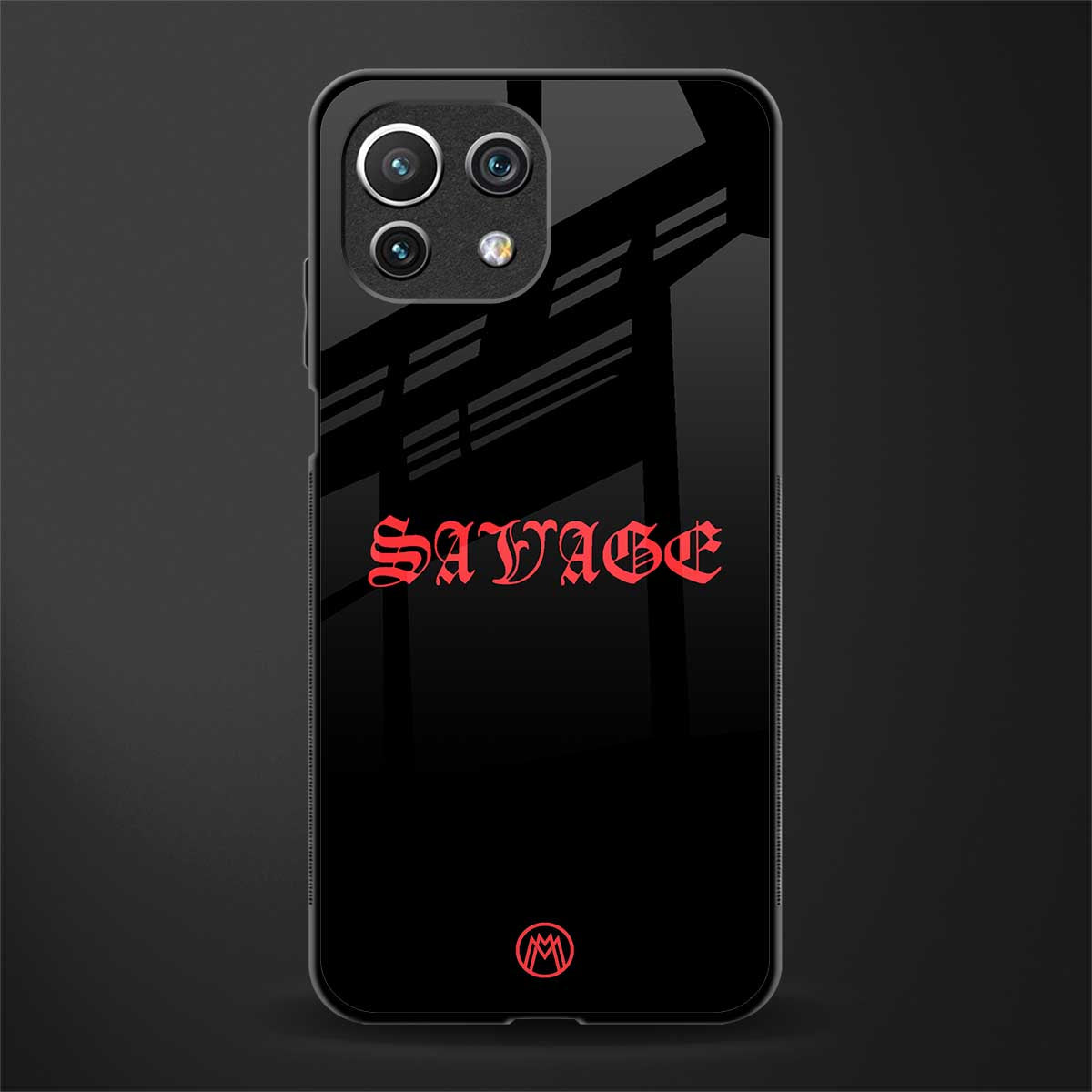 savage glass case for mi 11 lite image