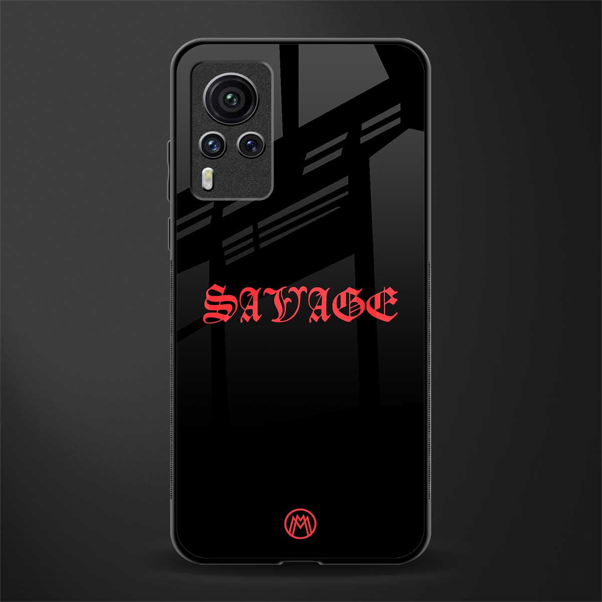 savage glass case for vivo x60 pro image