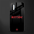 savage glass case for realme xt image