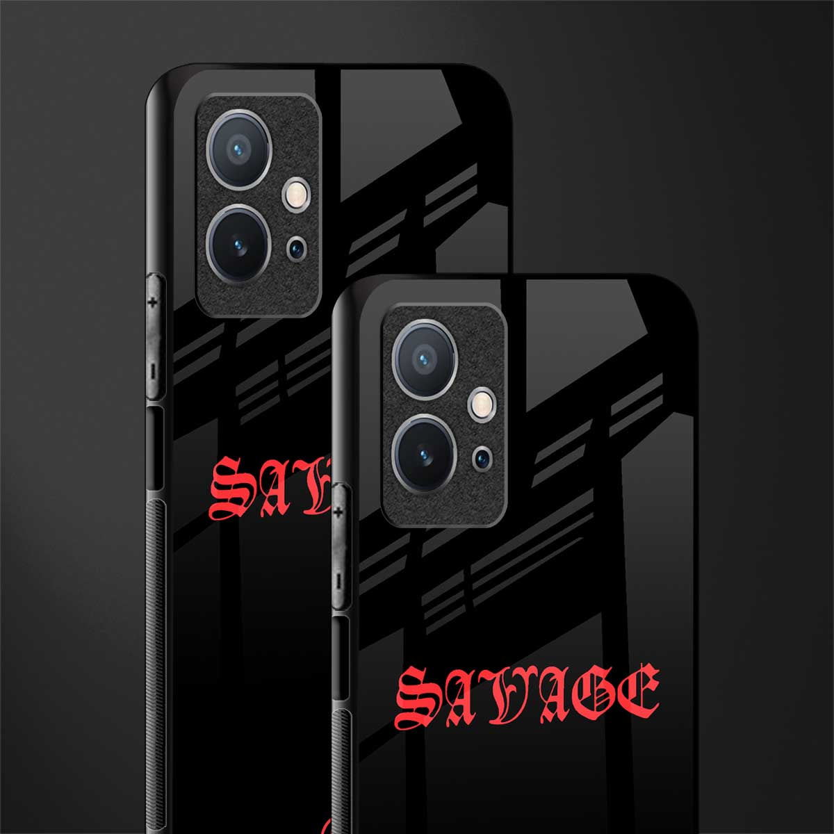 savage glass case for vivo t1 5g image-2