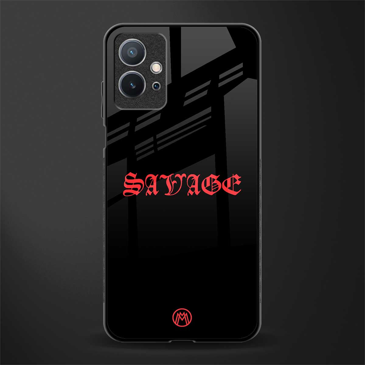 savage glass case for vivo y75 5g image