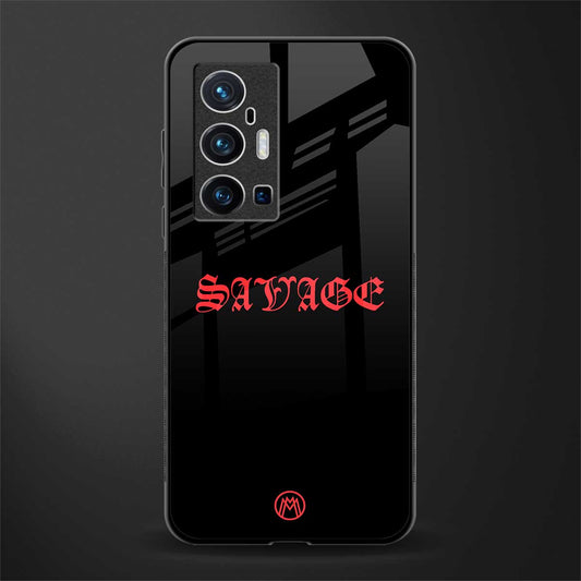 savage glass case for vivo x70 pro plus image